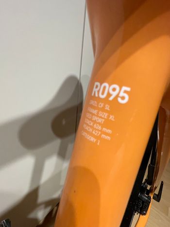 Used Canyon Grizl CF SL 6 2022 2022 Road & Gravel, Orange — image 4 of 7