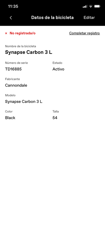 Brugt Cannondale Synapse Carbon 3 L 2023 2023 Road & Gravel — billede 10 af 11