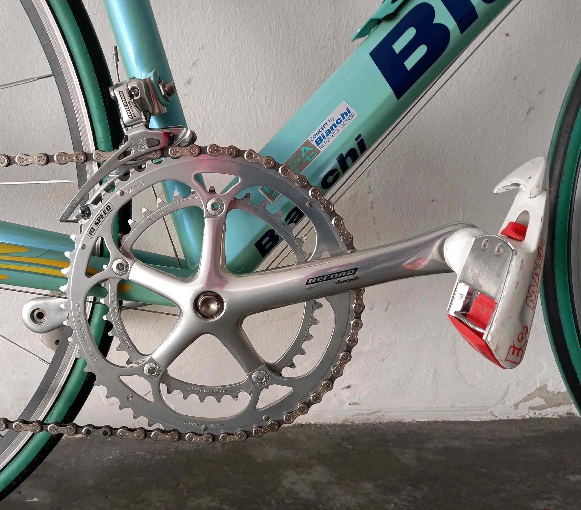 Bianchi Reparto Corse Bianchi Xl Titanium Bianchi Oltre RC 140th Limited  Edition Dura-Ace Di2 2x12-speed