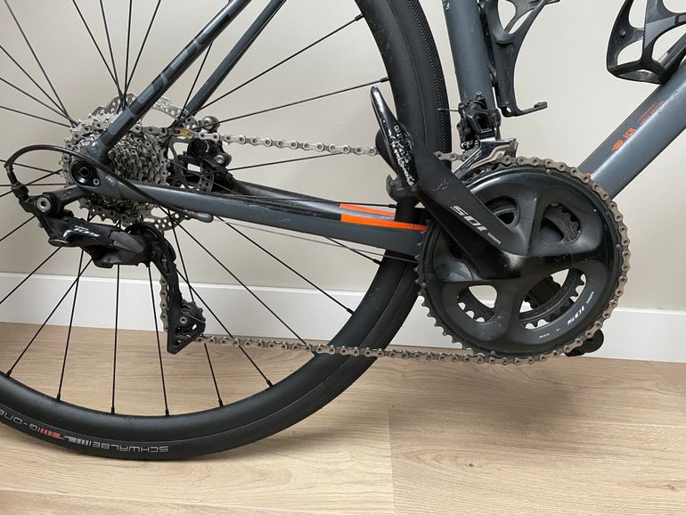 Used CUBE ATTAIN SL Disc 2019 2019 Road & Gravel, Hellgrau — image 8 of 12