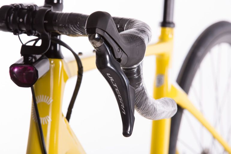 Used Cannondale Carbon 2 Ultegra (Yellow) 2022 Road & Gravel, Orange — image 3 of 9