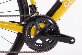 Used Cannondale Carbon 2 Ultegra (Yellow) 2022 Road & Gravel, Orange — image 9 of 9