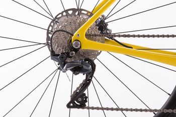 Used Cannondale Carbon 2 Ultegra (Yellow) 2022 Road & Gravel, Orange — image 7 of 9