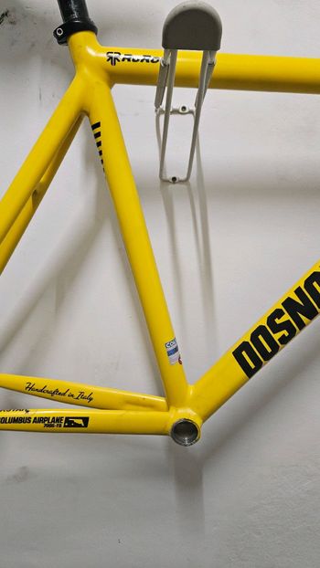 Used Cinelli DOSNOVENTA DETROIT Frameset 2018 Road & Gravel, Black — image 6 of 8