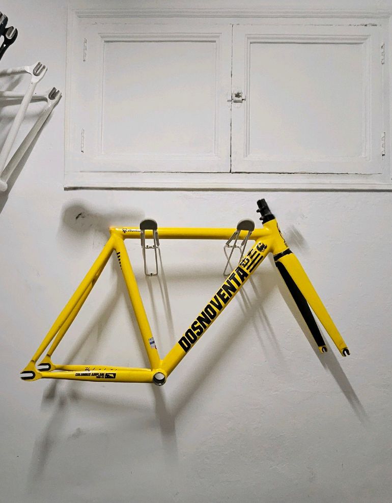 Used Cinelli DOSNOVENTA DETROIT Frameset 2018 Road & Gravel, Black — image 1 of 8