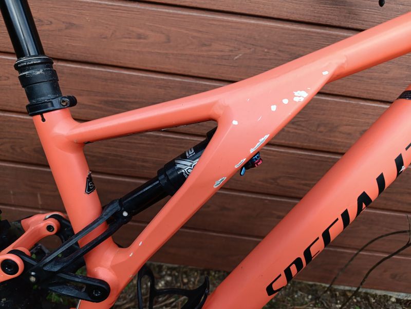 Specialized Enduro Shimano 105 2021 Mountainbike usato, Arancione — immagine 10 di 11