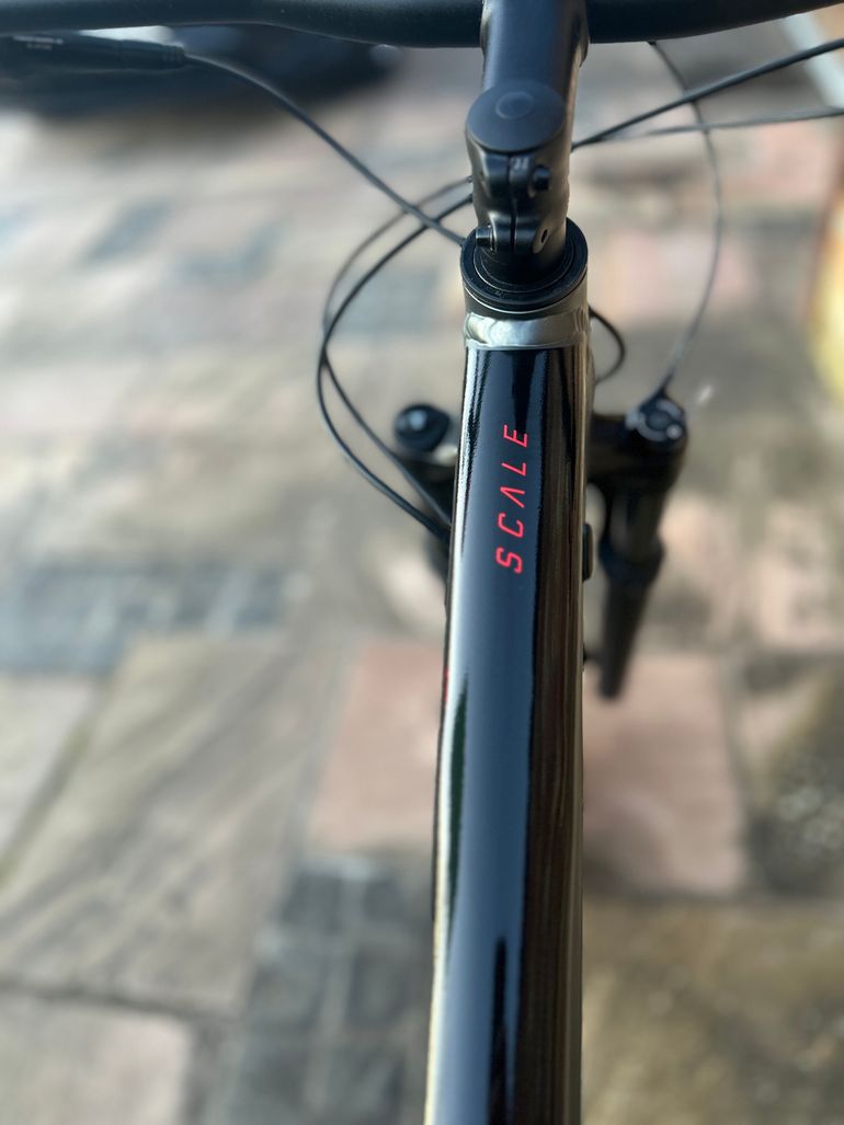 Used Scott Scale 970 grey (TW) 2024 Mountainbike, Light Gray — image 8 of 10