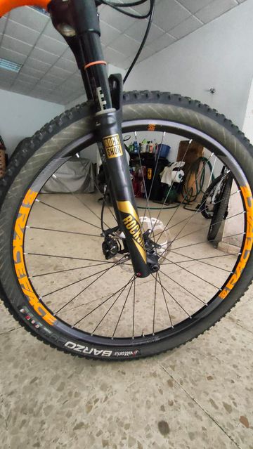 Used Ghost Lector 7 LC 2016 Mountainbike, Orange — image 5 of 13