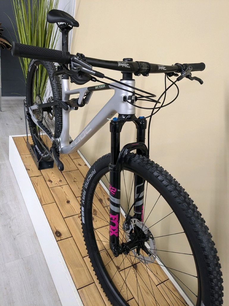 Used CUBE AMS ZERO99 C:68X RACE 29 2024 2024 Mountainbike, Light Gray, 29 — image 2 of 18