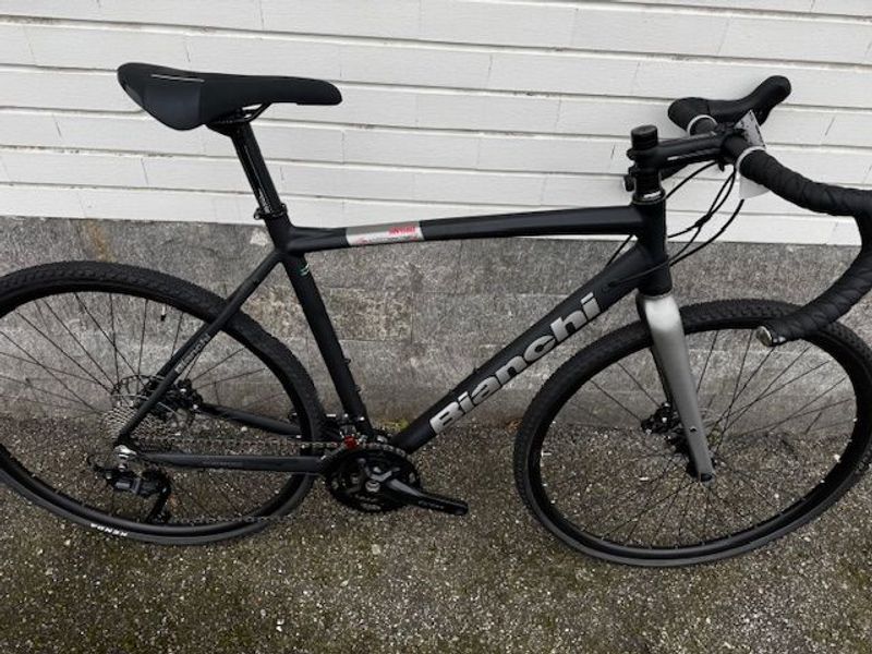 Used Bianchi Via Nirone 7 AllRoad 2021 Road & Gravel, Black — image 1 of 4