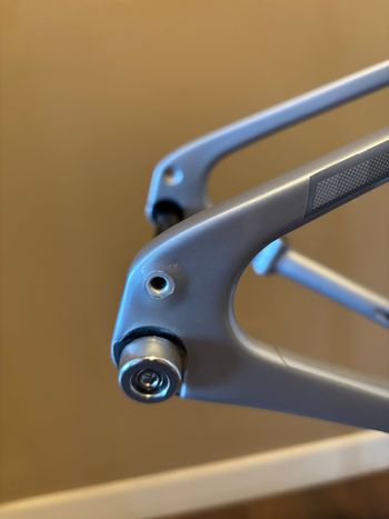 Used Cannondale Synapse Carbon 1 RLE Frameset 2022 Road & Gravel, Light Gray — image 9 of 10