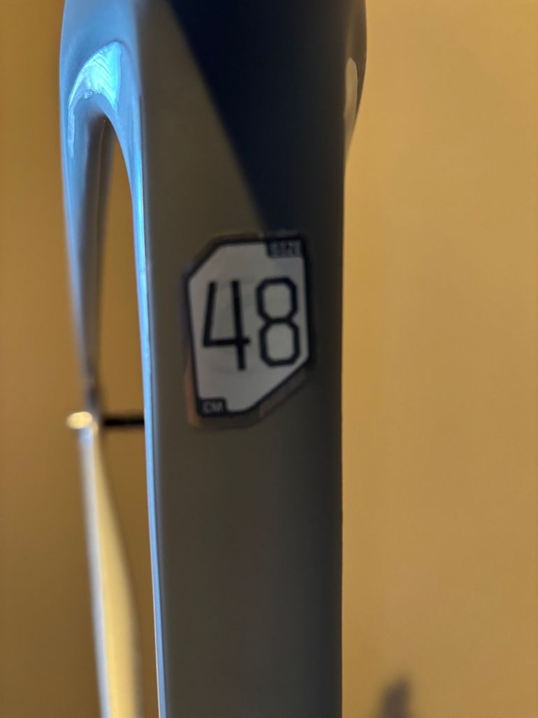 Used Cannondale Synapse Carbon 1 RLE Frameset 2022 Road & Gravel, Light Gray — image 4 of 10