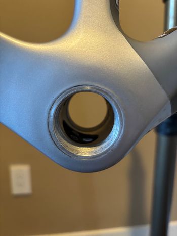 Used Cannondale Synapse Carbon 1 RLE Frameset 2022 Road & Gravel, Light Gray — image 3 of 10