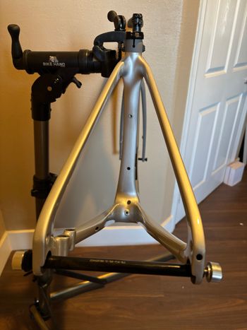 Used Cannondale Synapse Carbon 1 RLE Frameset 2022 Road & Gravel, Light Gray — image 6 of 10