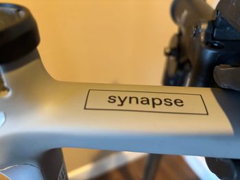 Used Cannondale Synapse Carbon 1 RLE Frameset 2022 Road & Gravel, Light Gray — image 8 of 10