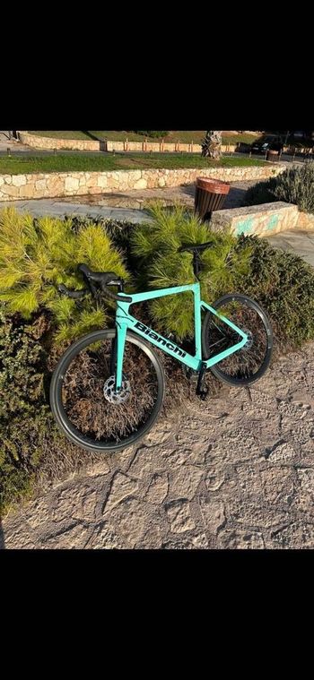 Used Bianchi Aria - 105 2023 Road & Gravel, Blue — image 2 of 3