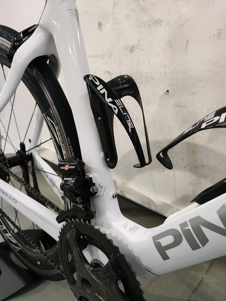 Used Pinarello F12 RIM BRAKE 2021 Road & Gravel, White — image 9 of 16