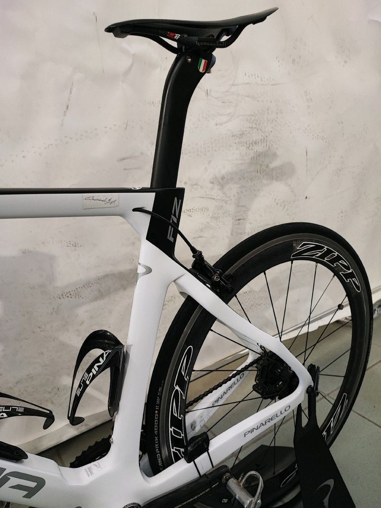 Used Pinarello F12 RIM BRAKE 2021 Road & Gravel, White — image 14 of 16