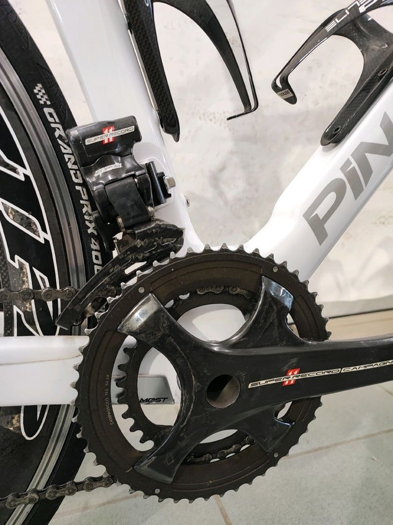 Used Pinarello F12 RIM BRAKE 2021 Road & Gravel, White — image 5 of 16