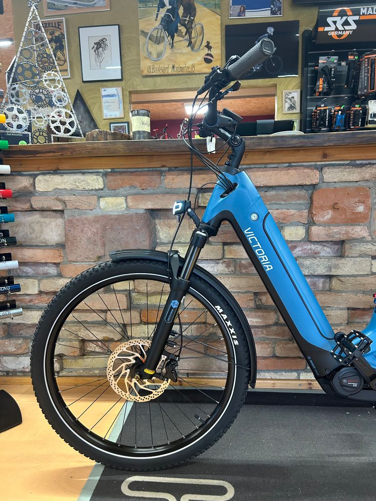 Used Victoria Parcours 4 2023 Mountainbike, Blue — image 4 of 11