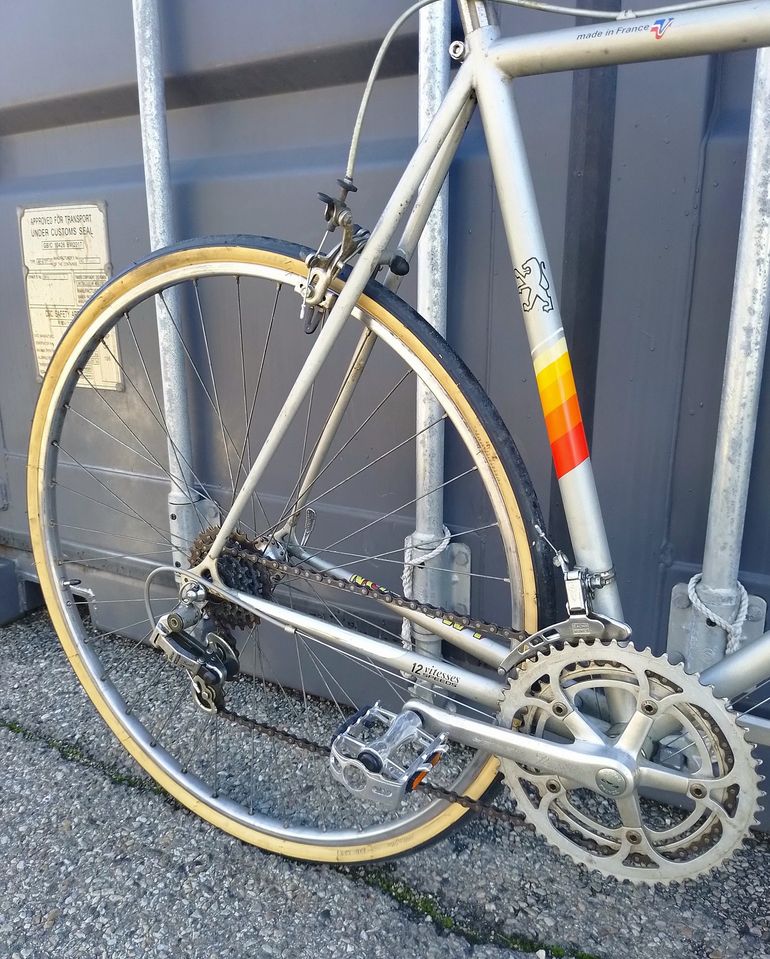 Used Peugeot Reynolds 501 1980 Road & Gravel, Hellgrau — image 5 of 7