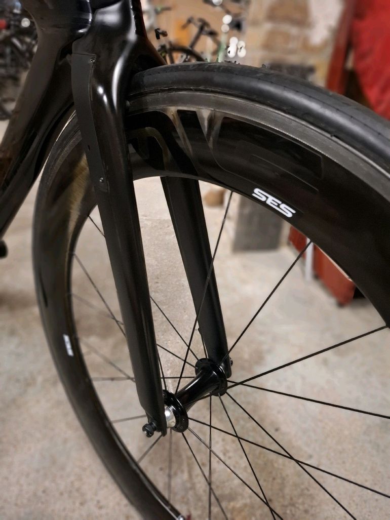 Used BMC TIMEMACHINE 01 THREE 2019 2019 Road & Gravel, Black — image 9 of 15