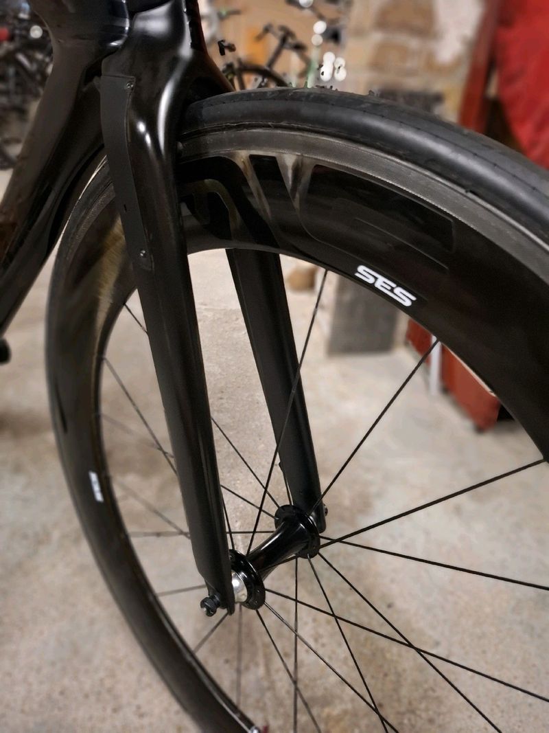 Used BMC TIMEMACHINE 01 THREE 2019 2019 Road & Gravel, Black — image 9 of 15