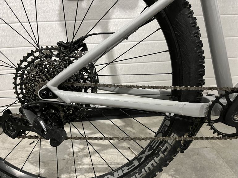 Used Canyon Stoic 3 2022 Mountainbike, Light Gray — image 2 of 6