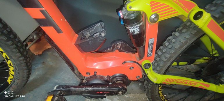 Used Giant Full-e+1 2016 Mountainbike, Orange — image 7 of 10