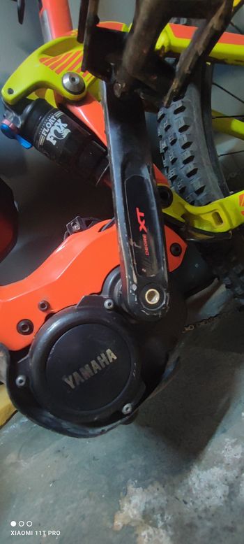 Used Giant Full-e+1 2016 Mountainbike, Orange — image 2 of 10