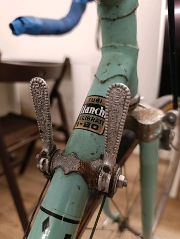 Used Bianchi rekord 74 1974 Road & Gravel, Blue — image 10 of 11