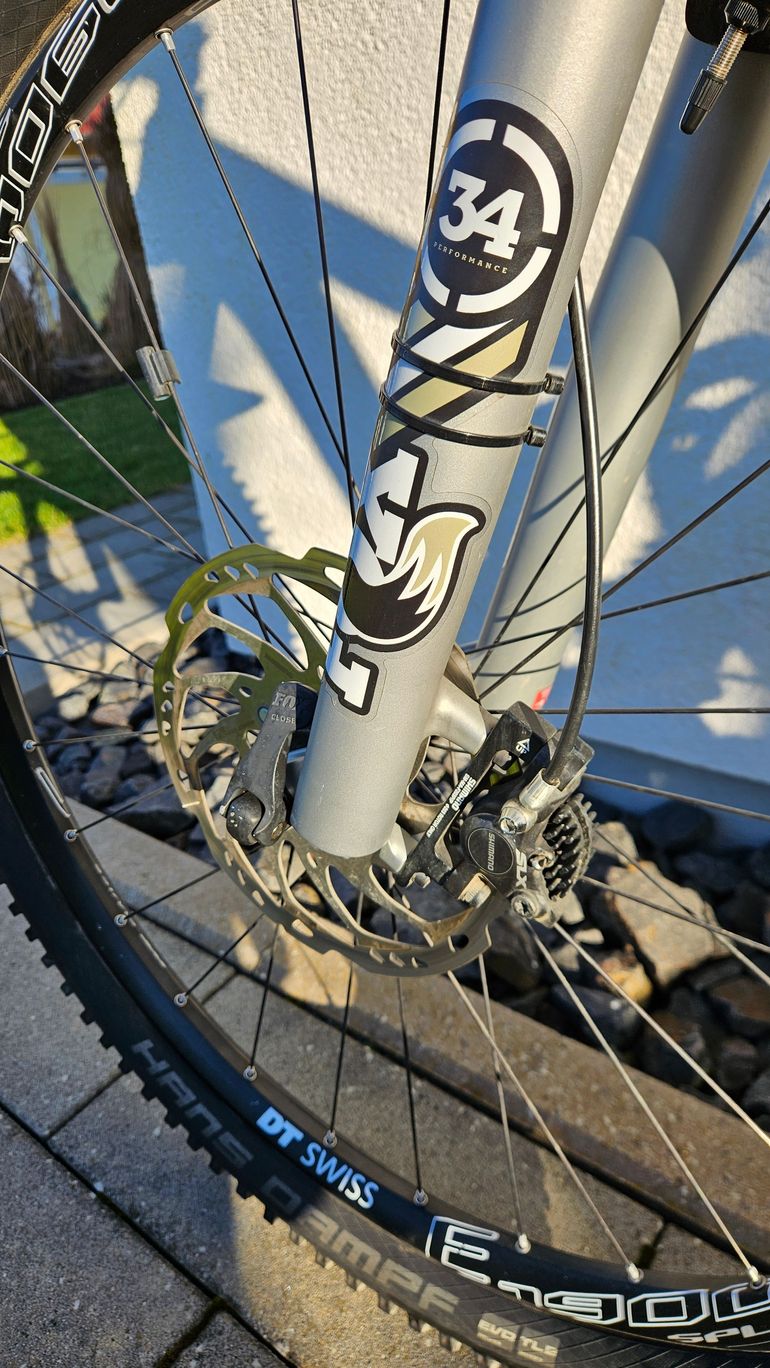 Used Votec VX Comp 2017 Mountainbike, Hellgrau — image 6 of 17