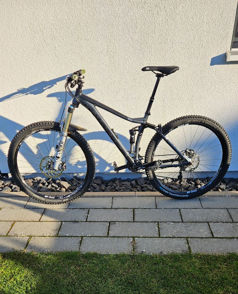 Used Votec VX Comp 2017 Mountainbike, Hellgrau — image 1 of 17