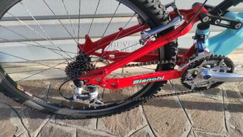 Used Bianchi MTB NTH DOWNHILL MARTINI RACING 1997 Mountainbike, Rosso — image 3 of 7