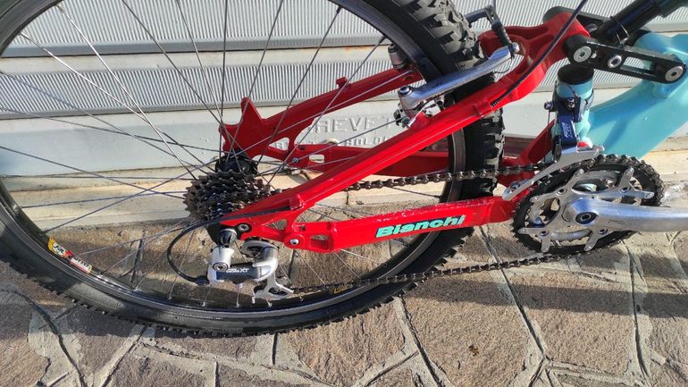Used Bianchi MTB NTH DOWNHILL MARTINI RACING 1997 Mountainbike, Rosso — image 3 of 7