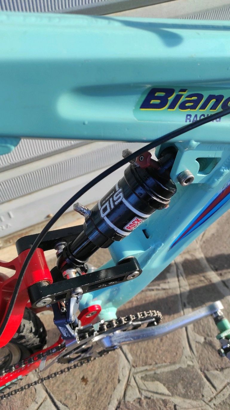 Used Bianchi MTB NTH DOWNHILL MARTINI RACING 1997 Mountainbike, Rosso — image 6 of 7