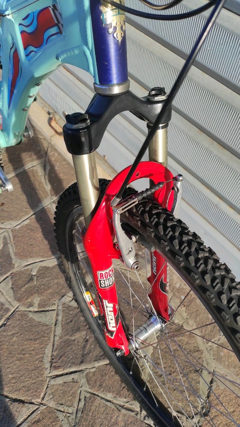 Used Bianchi MTB NTH DOWNHILL MARTINI RACING 1997 Mountainbike, Rosso — image 5 of 7