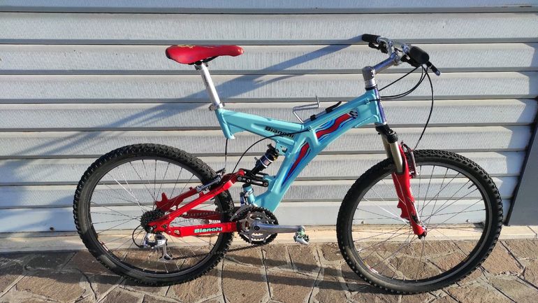 Used Bianchi MTB NTH DOWNHILL MARTINI RACING 1997 Mountainbike, Rosso — image 1 of 7