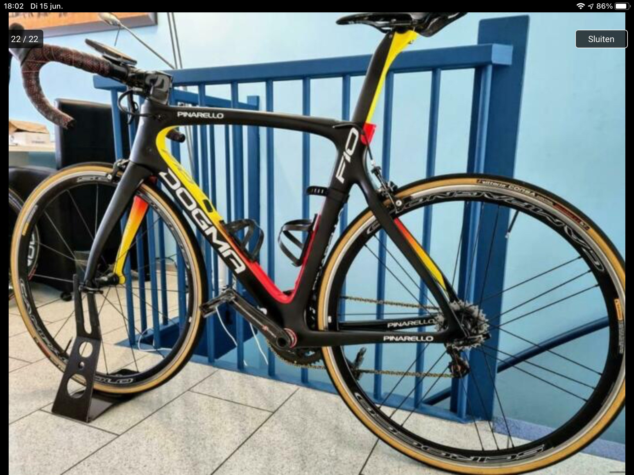 Pinarello f10 online ambra