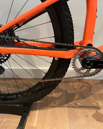 Used Specialized Epic Pro 2021 Mountainbike, Arancione — image 2 of 6
