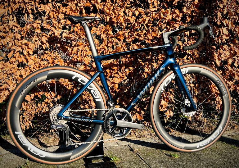 Used Specialized S-Works Tarmac SL7 - Shimano Dura-Ace Di2 2023 2023 Road & Gravel, Blau — image 2 of 13