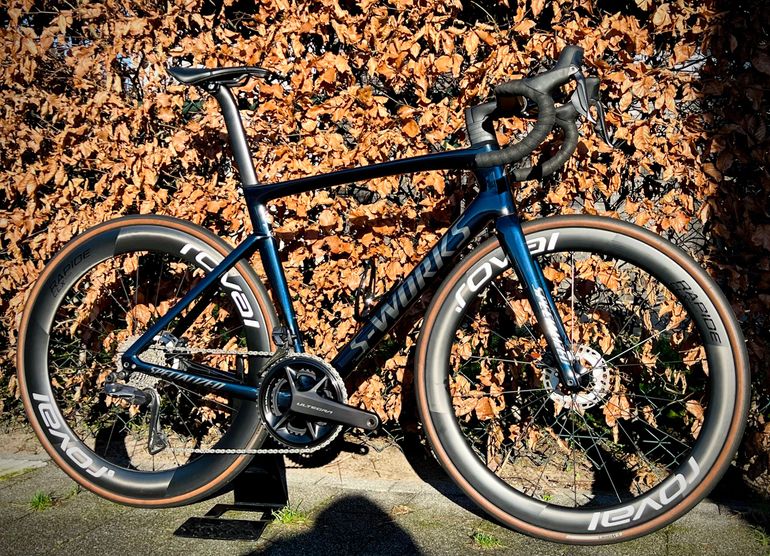 Used Specialized S-Works Tarmac SL7 - Shimano Dura-Ace Di2 2023 2023 Road & Gravel, Blau — image 1 of 13