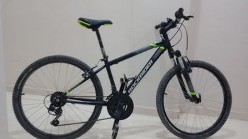 Used ROCKRIDER 27.5" U-FIT Mountain Bike ST100 2021 2021 Mountainbike, Black, 27.5 — image 3 of 3