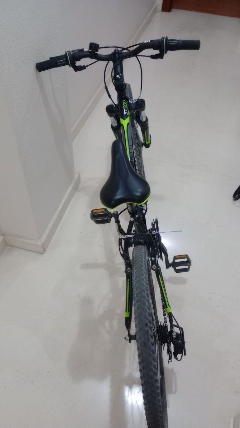 Used ROCKRIDER 27.5" U-FIT Mountain Bike ST100 2021 2021 Mountainbike, Black, 27.5 — image 2 of 3