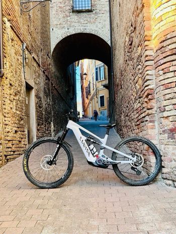 Used Canyon Strive:ON CFR LTD 2023 2023 Mountainbike, White, 29, 27.5 — image 1 of 4