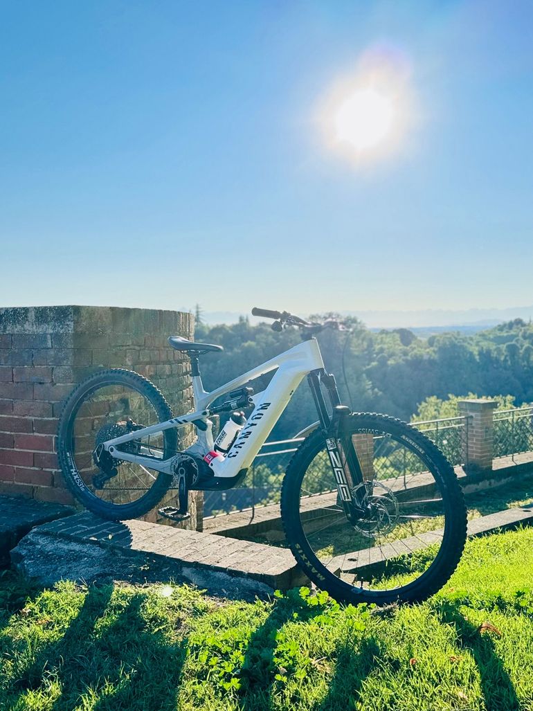 Used Canyon Strive:ON CFR LTD 2023 2023 Mountainbike, White, 29, 27.5 — image 2 of 4