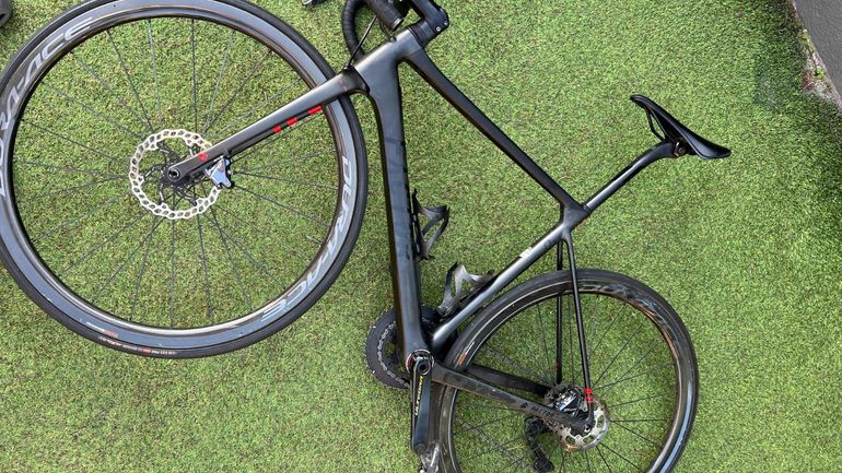 Factor O2 Shimano Ultegra Di2 2021 Road & Gravel usato, Nero — immagine 6 di 7