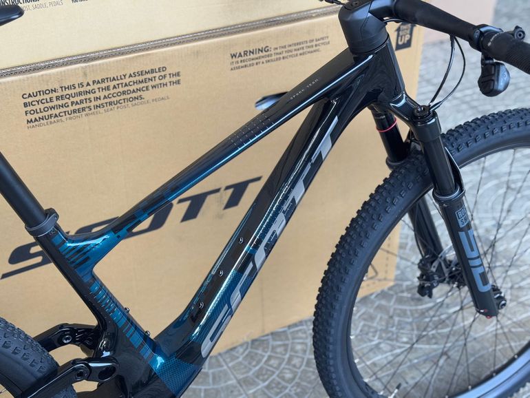 Used Scott Spark RC Team Martin Green 2025 Mountainbike, Green — image 8 of 8