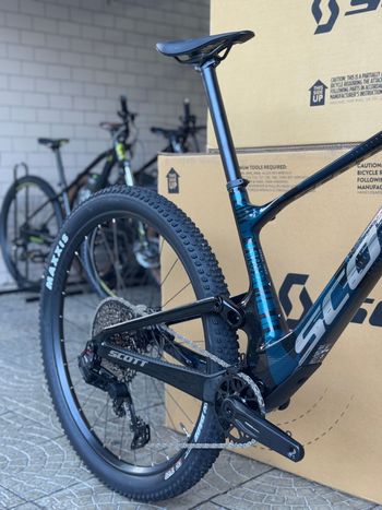 Used Scott Spark RC Team Martin Green 2025 Mountainbike, Green — image 3 of 8