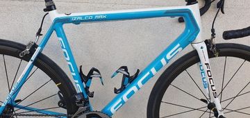 Used Focus Izalco MAX frameset + SRAM RED eTap 2x11 fullgroupset 2018 Road & Gravel, Blue — image 7 of 12
